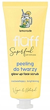 Парфумерія, косметика Скраб для обличчя "Лимонад"  - Fluff Super Food Face Glow Up Face Scrub