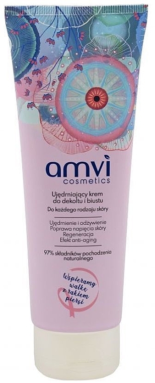 Зміцнювальний крем для декольте й бюсту - Amvi Cosmetics — фото N1