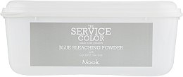 Парфумерія, косметика Пудра освітлювальна - Nook The Service Color Blue Bleaching Powder