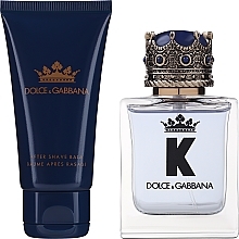 Dolce & Gabbana K by Dolce & Gabbana - Набір (edt/50ml + a/sh/balm/50ml) — фото N2