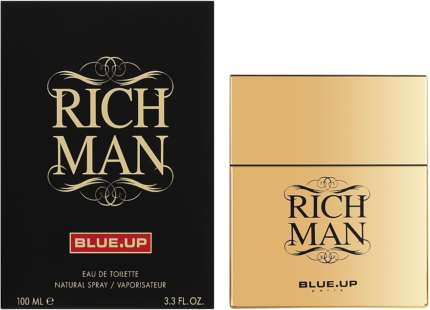 Blue Up Rich Man - Туалетная вода — фото N2