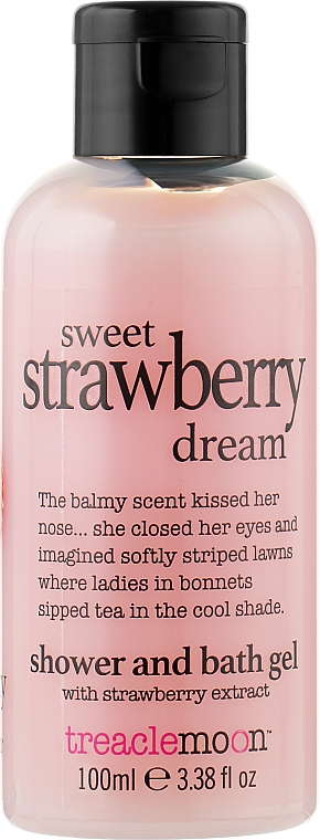 Гель для душу "Стигла полуниця" - Treaclemoon Sweet Strawberry Dream Bath & Shower Gel — фото N1