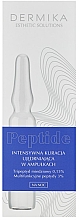 Парфумерія, косметика Інтенсивний зміцнювальний нічний догляд в ампулах - Dermika Esthetic Solutions Peptide