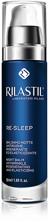 Нічний бальзам для обличчя - Rilastil Re-sleep Night Balm — фото N1