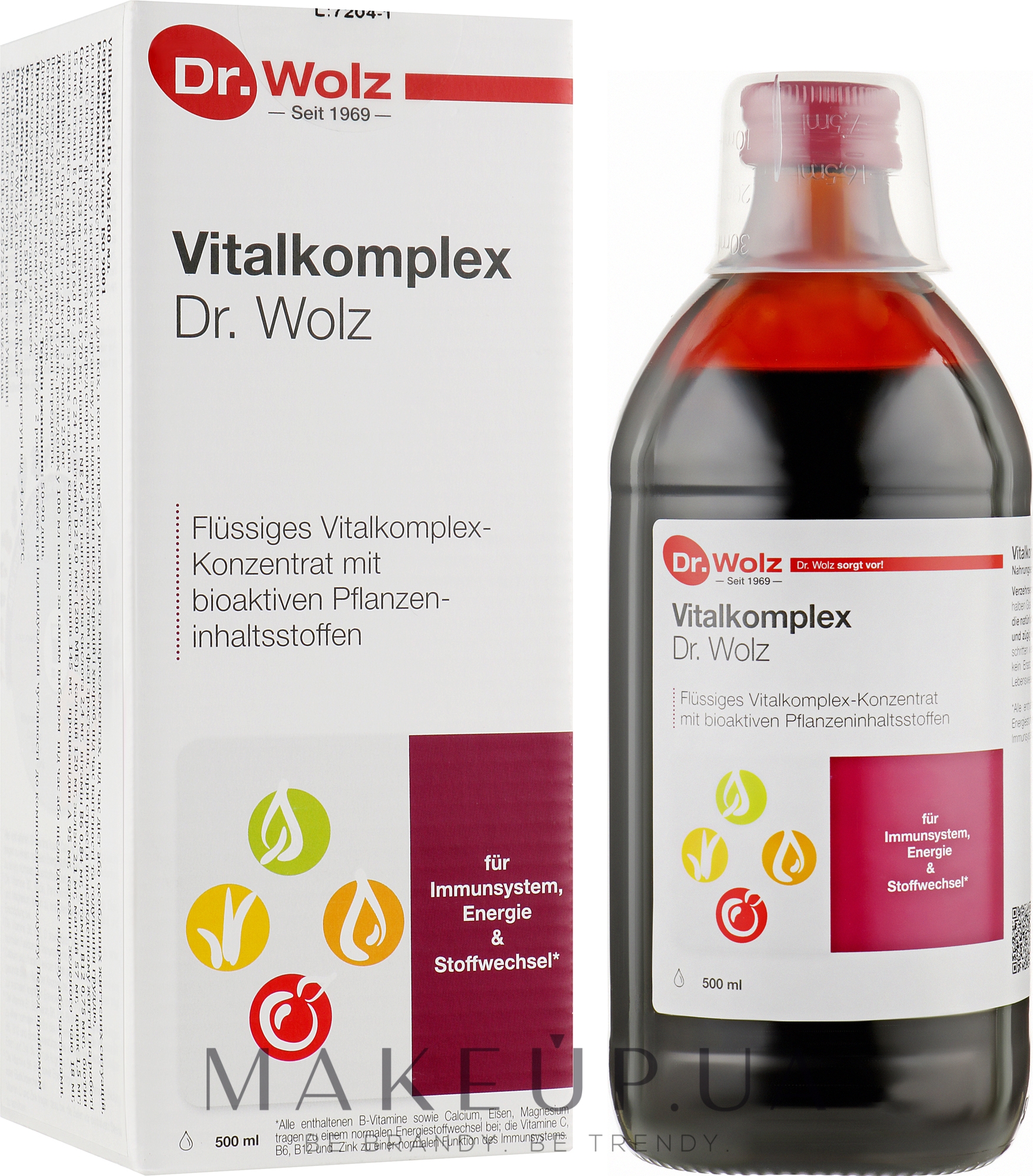 Полівітаміни - Dr. Wolz Vitalkomplex — фото 500ml