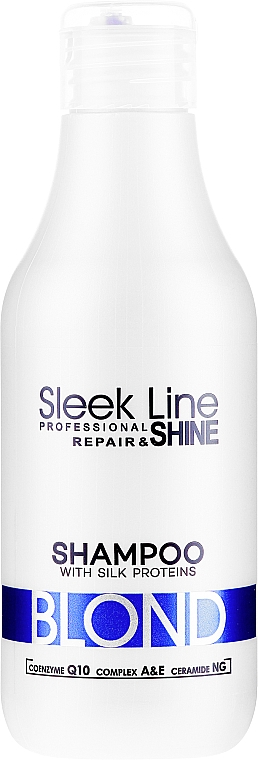 Шампунь для светлых волос - Stapiz Sleek Line Blond Shampoo — фото N1
