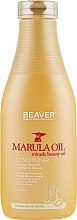 Живильний кондиціонер для сухого і пошкодженого волосся з маслом марули - Beaver Professional Nourish Marula Oil Conditioner — фото N3