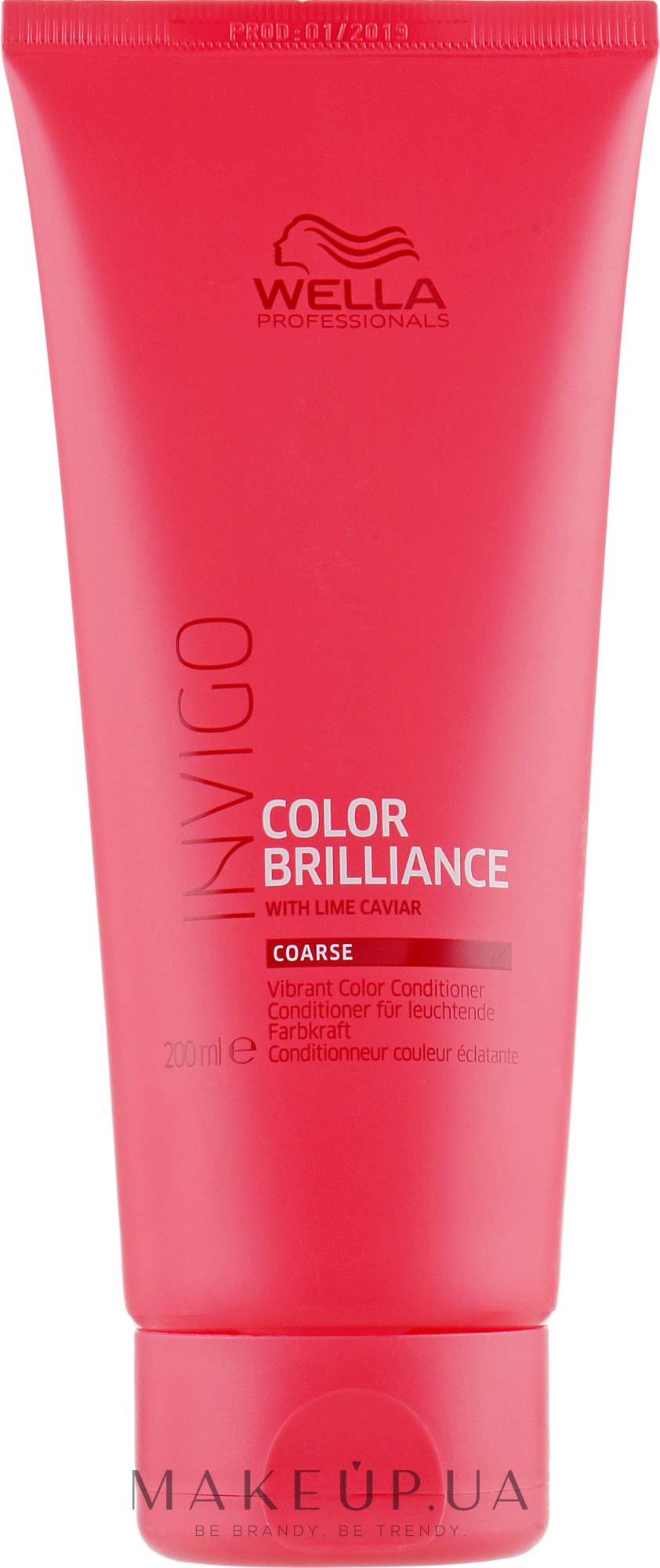 Кондиционер для яркости цвета жестких окрашенных волос - Wella Professionals Invigo Color Brilliance — фото 200ml