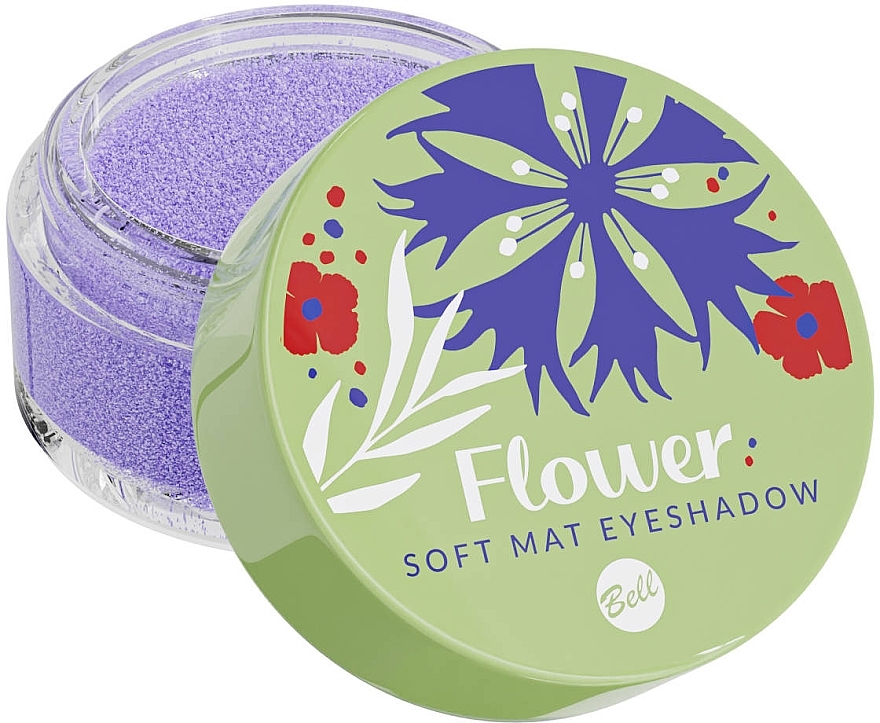 Рассыпчатые тени для век - Bell Blossom Meadow Soft Mat Eyeshadow — фото N2