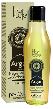 Еліксир для тонкого волосся з аргановою олією  - PostQuam Argan Fragile Hair Elixir — фото N1