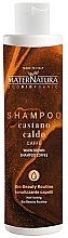 Тонувальний шампунь для волосся - MaterNatura Warm Brown Shampoo Coffee — фото N1