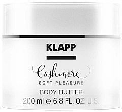 Духи, Парфюмерия, косметика Крем питательный для тела - Klapp Cashmere Soft Pleasure Body Butter 