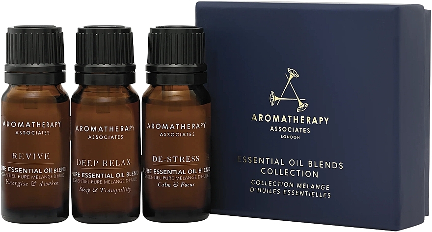 Набор - Aromatherapy Associates Essential Oil Blends Collection (oil/3x10ml) — фото N1