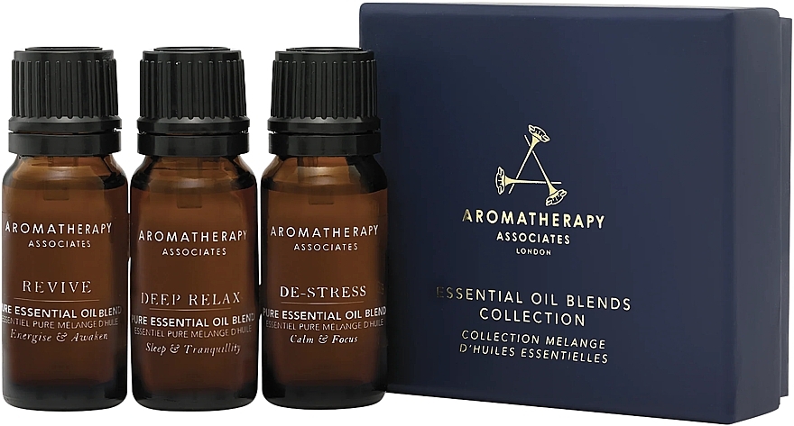 Набір - Aromatherapy Associates Essential Oil Blends Collection (oil/3x10ml) — фото N1