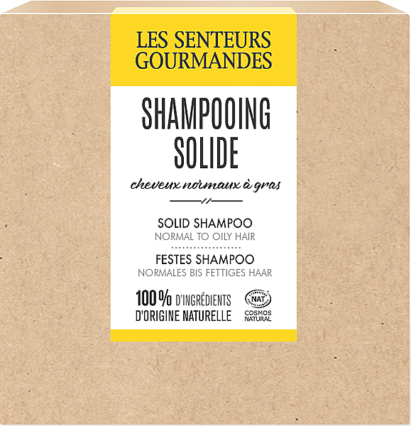 Твердый шампунь для жирных волос - Les Senteurs Gourmandes Solid Shampoo Normal To Oily Hair — фото N1