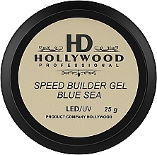 Парфумерія, косметика Конструювальний гель для нігтів - HD Hollywood Speed Builder Gel Blu Sea