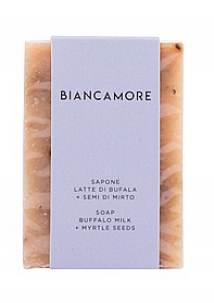 Мыло - Biancamore Soap Buffalo Milk + Myrtle Seeds — фото N1
