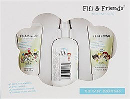 Духи, Парфюмерия, косметика Набор детский - Fifi & Friends The Baby Essentials (milk/50ml + cream/50ml + spray/150ml)