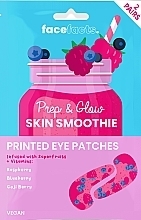 Духи, Парфюмерия, косметика Патчи для глаз "Prep & Glow" - Face Facts Printed Eye Patches