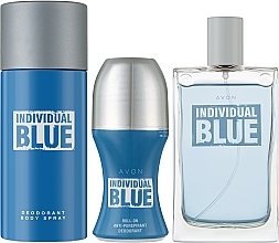 Парфумерія, косметика Avon Individual Blue - Набір (edt/50ml + bod/sp/150ml + deo/50ml)