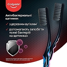 Зубна щітка "Шовкові нитки", ультрам'яка, для захисту ясен, з ковпачком  - Colgate Slim Soft — фото N9