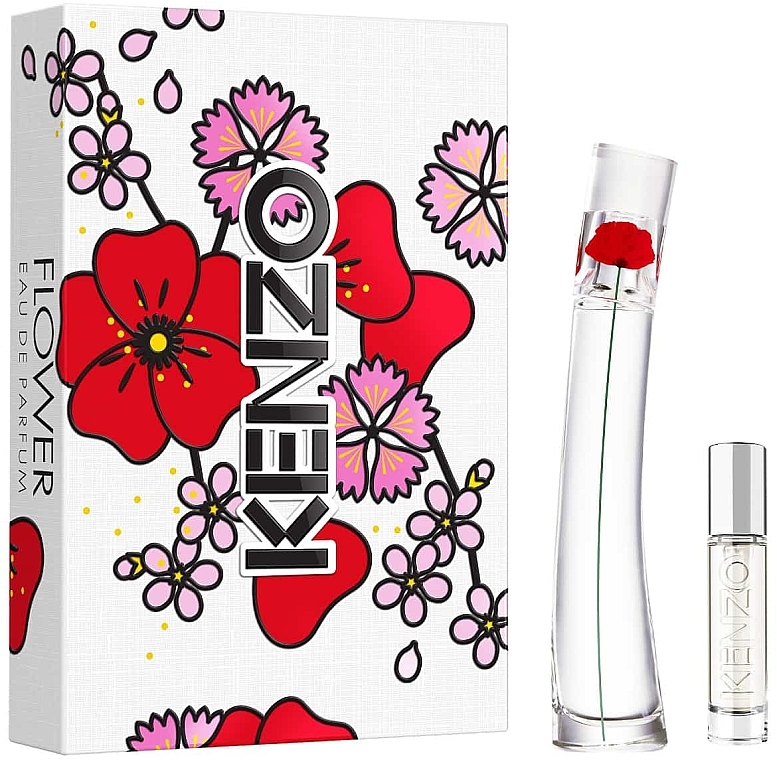 Kenzo Flower by Kenzo - Набор (edp/50ml + edp/10ml) — фото N1