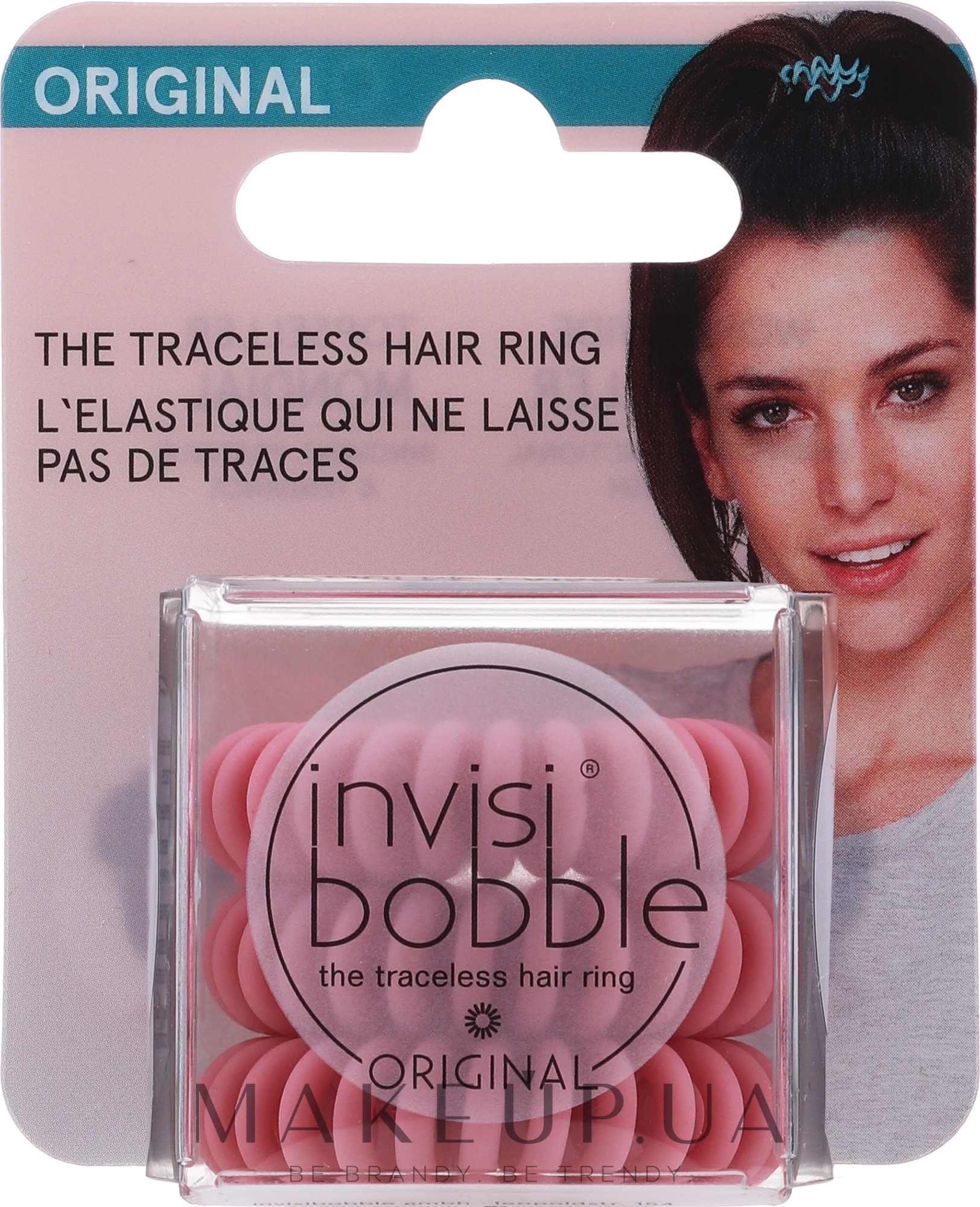 Резинка для волос - Invisibobble Original Me Myself & I Pink — фото 3шт