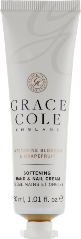 Набір "Нектарин і грейпфрут" - Grace Cole Nectarine Blossom & Grapefruit Travel Set (hand/cr/30ml + sh/gel/100ml + b/lot/100ml + b/spay/100ml) — фото N9