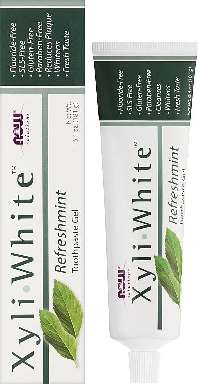 Зубная паста-гель "Освежающая мята" - Now Foods XyliWhite Refreshmint Toothpaste Gel — фото N2