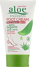 Духи, Парфюмерия, косметика Крем для ног с пчелиным воском - Pharmaid Aloe Treasures Beeswax AHA Foot Cream