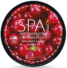 Духи, Парфюмерия, косметика Сахарный скраб для тела с клюквой - Bio2You Body Sugar Scrub
