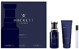 Hackett London Essential - Набор (edp/100ml + sh/gel/100ml + edp/10ml) — фото N1