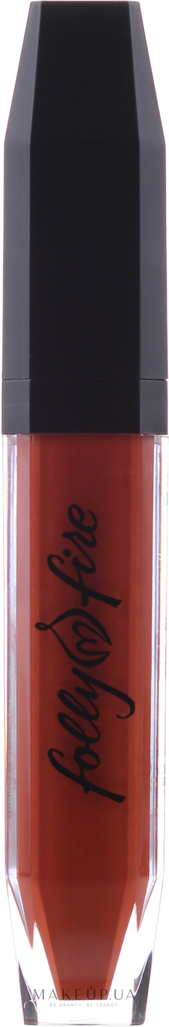 Рідка матова помада для губ - Folly Fire Long-Lasting Matte Liquid Lipstick — фото Booty Call