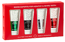 Парфумерія, косметика Набір - SWISSDENT Test The Best (toothpast/4/10ml)
