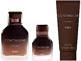 Tumi Continuum - Набор (edp/100ml + edp/30ml + sh/gel/200ml) — фото N2