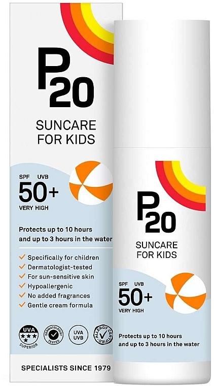 Сонцезахисний крем для дітей - Riemann P20 Sun Protection Kids SPF 50+ — фото N1