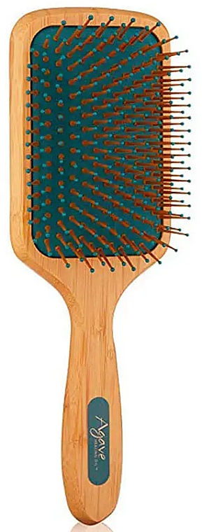 Расческа - Agave Healing Oil Natural Bamboo Paddle Brush — фото N2