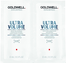 Духи, Парфюмерия, косметика Набор - Goldwell Dualsenses Ultra Volume Bodifying Set (shm/10ml + cond/10ml)