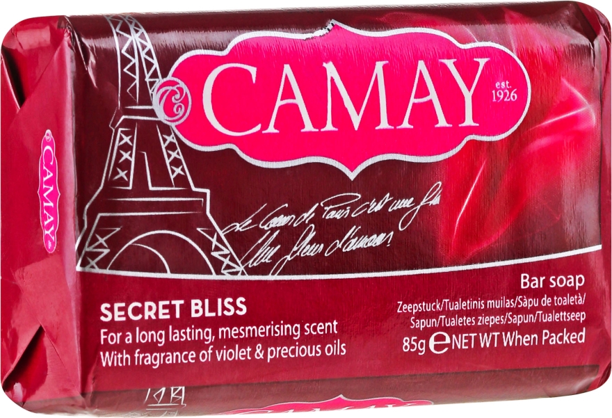 Мило туалетне - Camay Secret Bliss Soap — фото N1