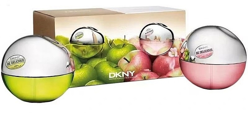 DKNY Be Delicious & Be Delicious Fresh Blossom - Набор (edp/2x30ml) — фото N1