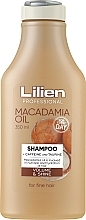 Духи, Парфюмерия, косметика Шампунь для тонких волос - Lilien Macadamia Oil Shampoo