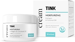 Денний зволожуючий крем для обличчя - Tink Moisturizing Collagen & Coconut Oil Cream — фото N1