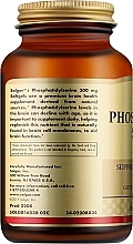 Дієтична добавка "Фосфатидилсерин" - Solgar Phosphatidyl Serine — фото N2