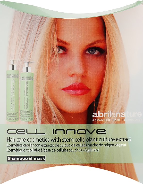 Набор - Abril Et Nature Cell innove (sh/30ml + mask/30ml) — фото N1