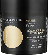 Укрепляющая маска для волос - Eugene Perma Essentiel Keratin Mask Ultimate Repair — фото N5