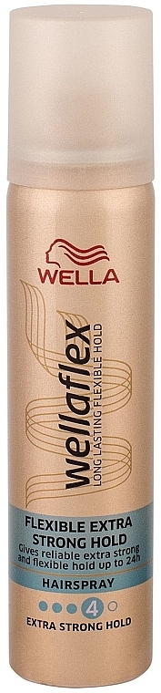 Лак для волосся - Wella Wellaflex Flexible Extra Strong Hold — фото N2