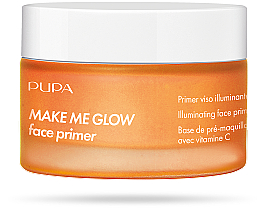 Парфумерія, косметика Освітлювальний праймер для обличчя з вітаміном С - Pupa Make Me Glow Face Primer
