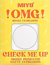 Парфумерія, косметика Матові тіні для повік - Miyo OMG! Matte Eyeshadows