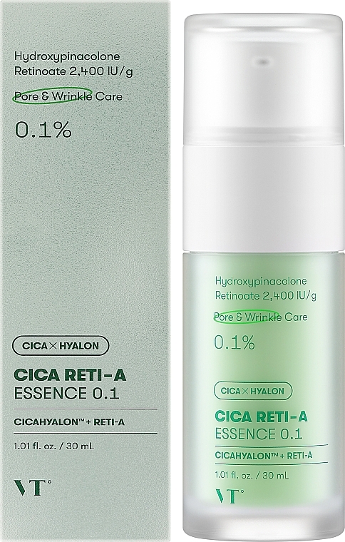 Эссенция для лица с ретинолом - VT Cosmetics Cica Reti-A Essence 0.1 — фото N2