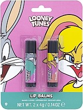 Духи, Парфюмерия, косметика Набор бальзамов для губ - Paladone Beauty Looney Tunes Lip Balm Duo (lip/balm/2x4g)